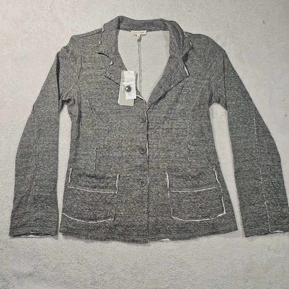 Eileen Fisher Cozy Cotton Jacket NWT - Picture 6 of 16
